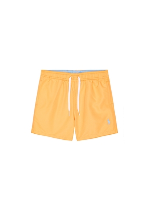 Polo Ralph Lauren Polyester Traveler Swim Trunk in Orange. Size 2. Also in 4, 5, 6.