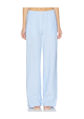 SAMSOE SAMSOE Satoves Trousers in Baby Blue. Size L. Also in M, S, XS.