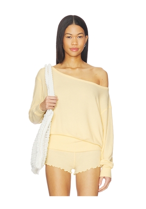 Spiritual Gangster Rhythm Top in Yellow. Size L. Also in XL, XS.