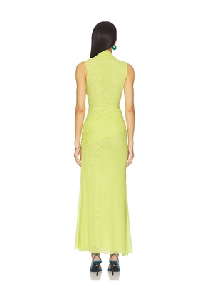 superdown Purnima Maxi Dress in Green. Size L. Also in XS, XXS, S, M.