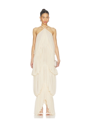 Ronny Kobo Bia Dress in Ivory. Size L. Also in M, S, XS.