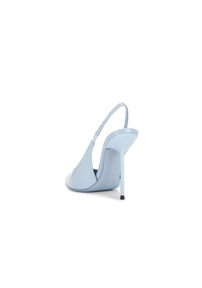 Paris Texas Lidia Slingback Heel in Baby Blue. Size 38. Also in 39, 40.
