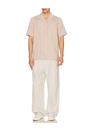 PAIGE Albro Shirt in Neutral. Size L. Also in S, M, XL/1X, XXL/2X.