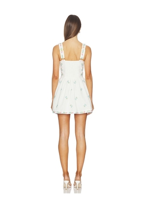 Show Me Your Mumu Demi Mini Dress in Ivory. Size L. Also in XS, S, M.