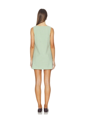 Show Me Your Mumu Everly Mini Dress in Green. Size L. Also in XS, S, M, XL.