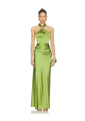 Veronica Beard Izaren Dress in Green. Size 2. Also in 4, 6.