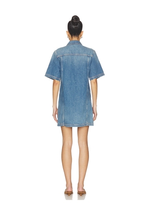 Ulla Johnson Painters Dress in Blue. Size L. Also in XS, S, M, XL.