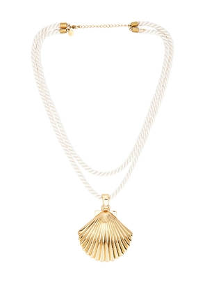 petit moments Tahiti Necklace in White.