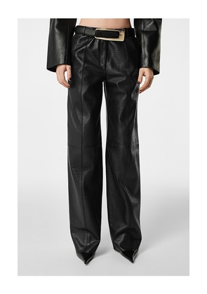 REVOLVE LOS ANGELES Agnes Leather Pant in Black. Size S. Also in XS, M.