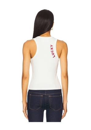 Understated Leather x REVOLVE Nice Boots Tank Top in White. Size M. Also in XS, L, XL.
