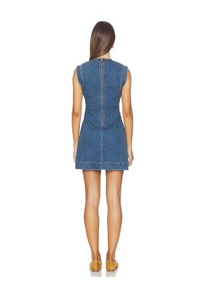 Veronica Beard Imara Mini Dress in Blue. Size 0. Also in 2, 4, 6, 8, 10.