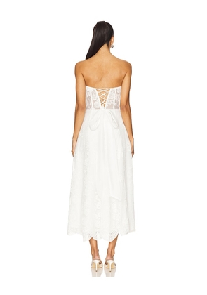 V. Chapman Hazel Dress in White. Size 4. Also in 6, 12.