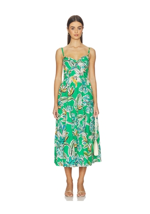 Yumi Kim Marisco Dress in Green. Size L. Also in M, S, XL, XS.