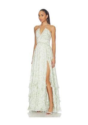 V. Chapman Scarlette Dress in Sage. Size 6. Also in 10, 4, 8.