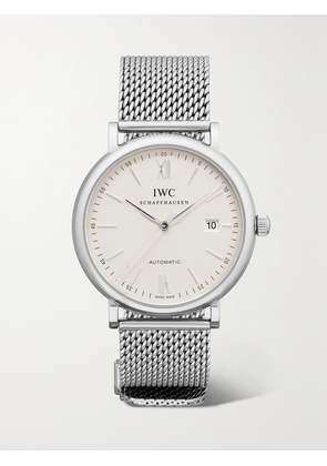 IWC SCHAFFHAUSEN - Portofino Automatic 40 Stainless Steel Watch - Silver - One size