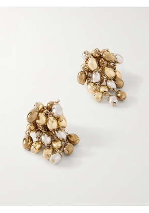 LEMAIRE - Seeds Gold And Silver-tone Earrings - One size