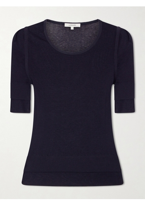 LEMAIRE - Trompe L'oeil Knitted T-shirt - Blue - small,medium,large