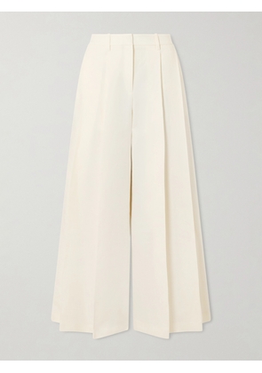 TWP - Crosby Pleated Linen And Cotton-blend Twill Straight-leg Pants - Neutrals - US00,US0,US2,US4,US6,US8,US10,US12