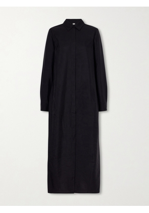 TOTEME - Parachute Silk-blend Maxi Dress - Black - DK32,DK34,DK36,DK38,DK40,DK42,DK44