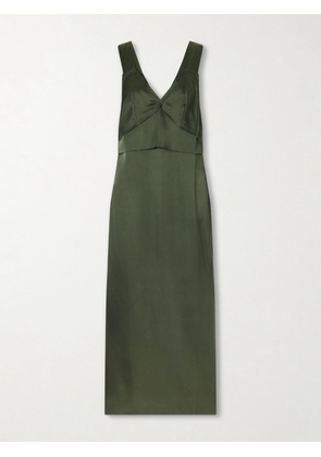 TOTEME - Satin Maxi Dress - Green - DK32,DK34,DK36,DK38,DK40,DK42