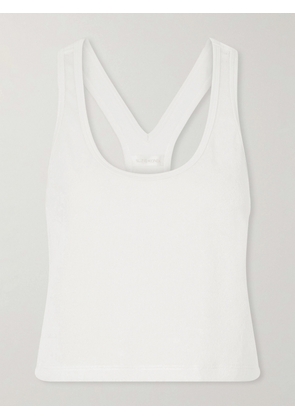 Suzie Kondi - Tia Cotton-blend Terry Tank Top - Neutrals - x small,small,medium,large,x large