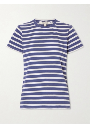 Nili Lotan - Lana Striped Cotton T-shirt - Blue - x small,small,medium,large,x large