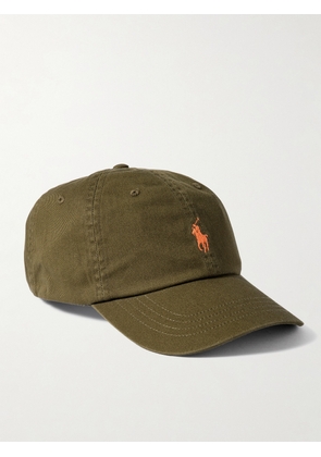 Polo Ralph Lauren - Embroidered Cotton-twill Cap - Green - One size