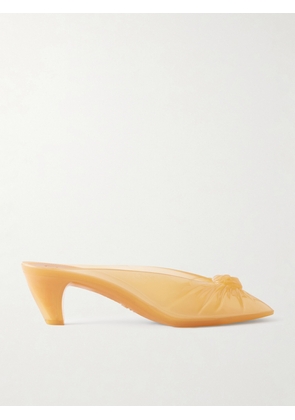 Chloé - Ruched Tpu Mules - Yellow - IT35,IT36,IT37,IT38,IT39,IT40,IT41