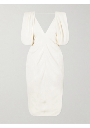 Versace - Silk Crepe Cocktail Dress - Cream - IT38,IT40,IT42