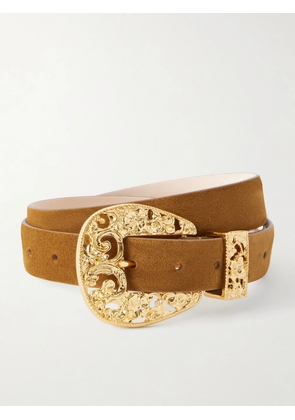Déhanche - Versaille Suede Belt - Brown - x small,small,medium,large,x large