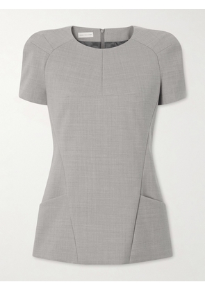 Dries Van Noten - Mélange Grain De Poudre Blouse - Gray - FR 34,FR 36,FR 38,FR 40,FR 42,FR 44