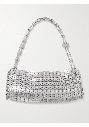 RABANNE - Chainmail Shoulder Bag - Silver - One size