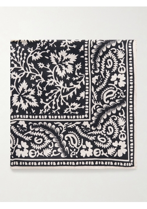 TOTEME - Hankie Printed Silk-voile Scarf - Unknown - One size