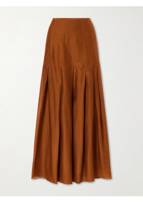 ESCVDO - Lauri Cotton Maxi Skirt - Brown - US0,US2,US4,US6,US8