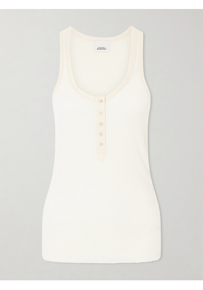 Isabel Marant - Helma Ribbed Silk Tank - Neutrals - x small,small,medium,large,x large