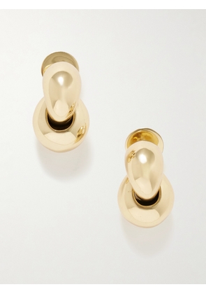 Dinosaur Designs - Double-linked Chifferi Gold-plated Earrings - One size