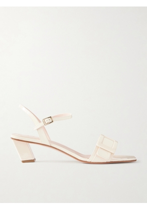 Roger Vivier - Buckled Leather Sandals - Neutrals - IT36,IT36.5,IT37,IT37.5,IT38,IT38.5,IT39,IT39.5,IT40,IT40.5,IT41,IT41.5,IT42