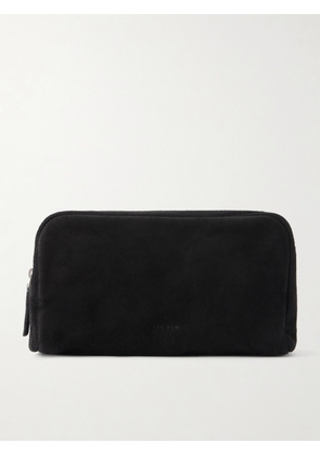The Row - Astra Suede Pouch - Black - One size