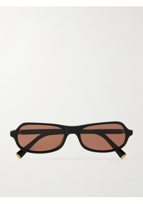 Miu Miu Eyewear - Round-frame Acetate Sunglasses - Black - One size