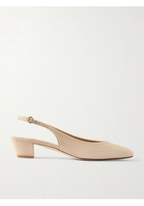 Aeyde - Celeste Suede Slingback Pumps - Neutrals - EU 35,EU 36,EU 36.5,EU 37,EU 37.5,EU 38,EU 38.5,EU 39,EU 39.5,EU 40,EU 40.5,EU 41,EU 41.5,EU 42