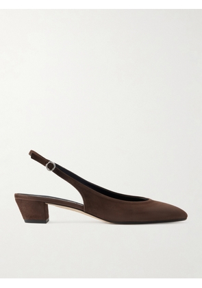 Aeyde - Celeste Suede Pumps - Brown - EU 35,EU 36,EU 36.5,EU 37,EU 37.5,EU 38,EU 38.5,EU 39,EU 39.5,EU 40,EU 40.5,EU 41,EU 41.5,EU 42