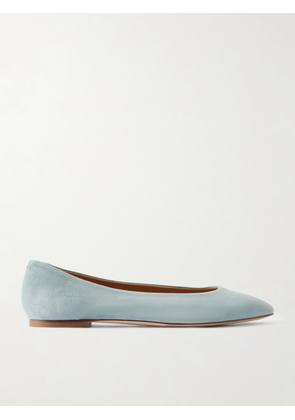 Aeyde - Ellie Suede Ballet Flats - Blue - EU 35,EU 36,EU 36.5,EU 37,EU 37.5,EU 38,EU 38.5,EU 39,EU 39.5,EU 40,EU 40.5,EU 41,EU 41.5,EU 42