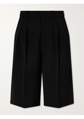 SAINT LAURENT - Wool Straight-leg Capri Pants - Black - FR 34,FR 36,FR 38,FR 40,FR 42