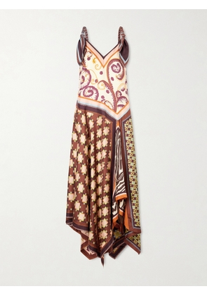 ALÉMAIS - Wilson Silk Twill Midi Dress - Multi - UK 6,UK 8,UK 10,UK 12,UK 14,UK 16