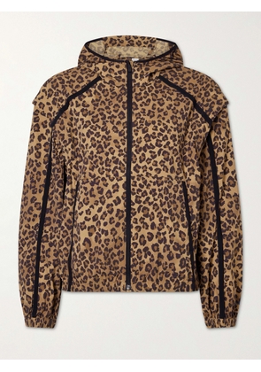 lululemon - Hooded Leopard-print Shell Jacket - Animal Print - xx small,x small,small,medium,large,x large