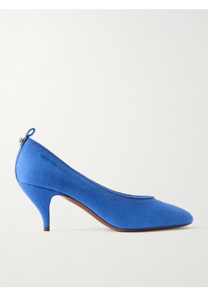 Versace - Tina 65 Mm Denim Pumps - Blue - IT36,IT36.5,IT37,IT37.5,IT38,IT38.5,IT39,IT39.5,IT40,IT40.5,IT41