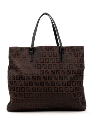 Fendi Pre-Owned 2000-2010 Zucchino Canvas tote bag - Brown