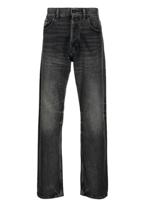 FEAR OF GOD ESSENTIALS straight-leg design jeans - Black