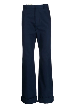 Raf Simons tailored straight-leg trousers - Blue