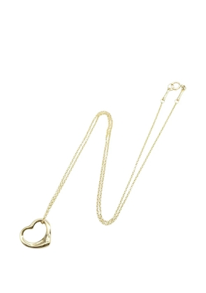 Tiffany & Co Eyewear 2010s heart-pendant necklace - Gold